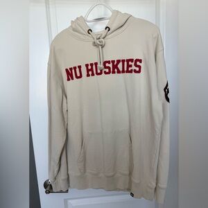 47 Brand Cream NU Huskies Hoodie - Unisex - like NEW